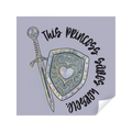This Princess Saves Herself | Sticker
